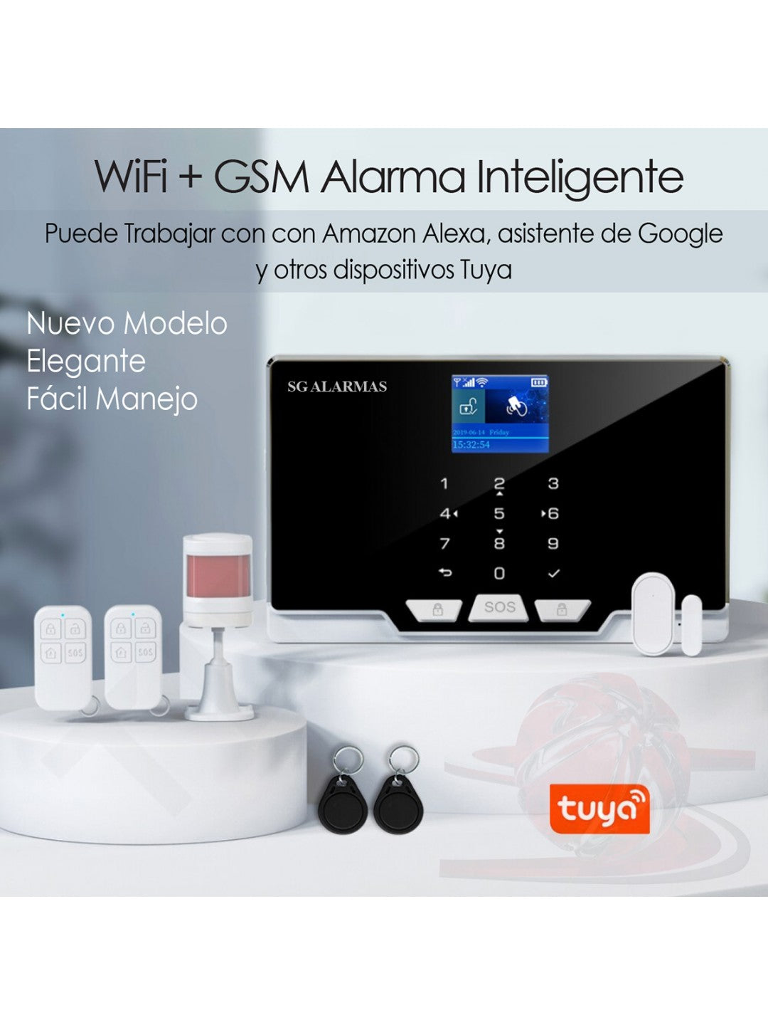 SISTEMA DE ALARMA TUYA WIFI G20M