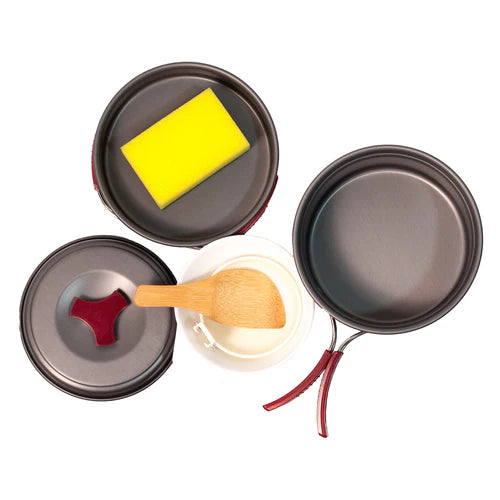 KIT DE OLLAS PARA CAMPING AL-200