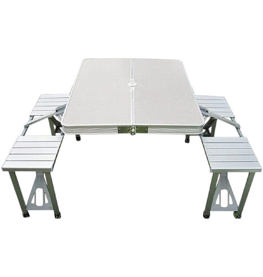 MESA P/CAMPING PLEGABLE DE ALUMINIO