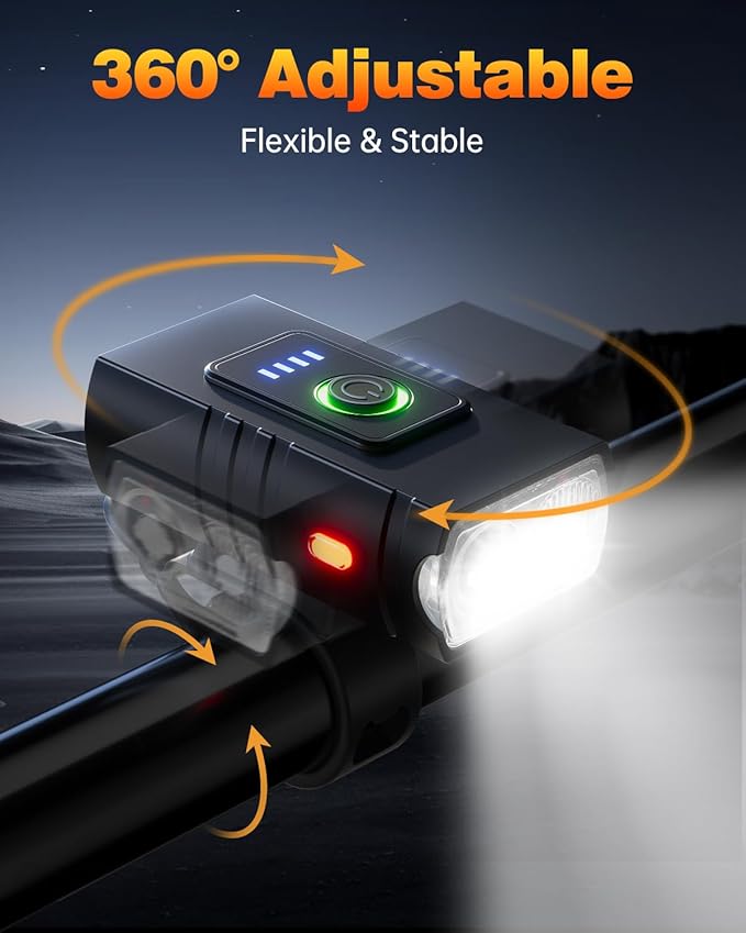 LINTERNA DELANTERA PARA BICICLETA