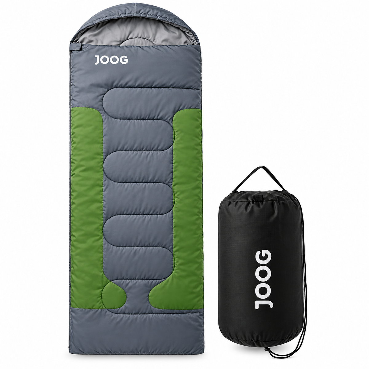 BOLSA DE DORMIR JOOG 2.1*0.75M VERDE SLB-J1500GN