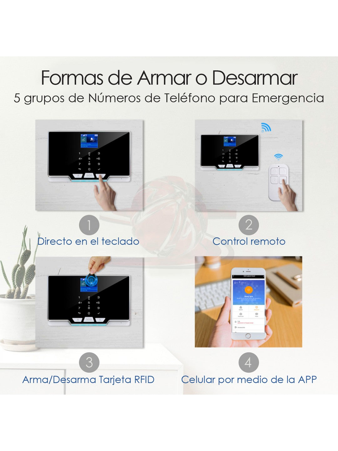 SISTEMA DE ALARMA TUYA WIFI G20M