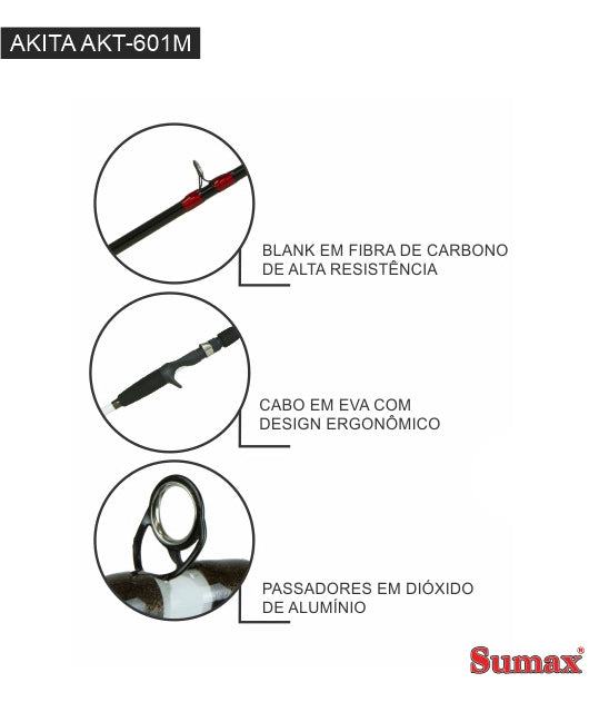 CAÑA SUMAX AKITA AKT-601M