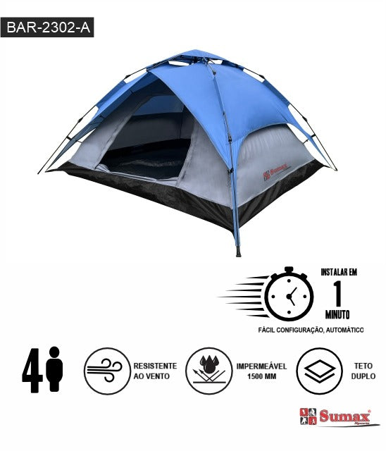 CARPA SUMAX 4 PERSONAS BAR-2302-A