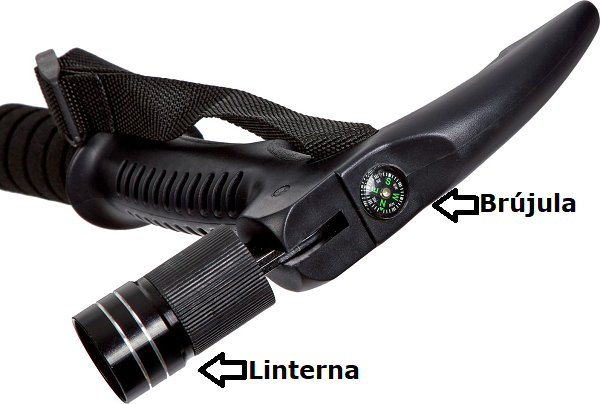 BASTON TELESCOPICO DE TREKKING YUANDA 110cm