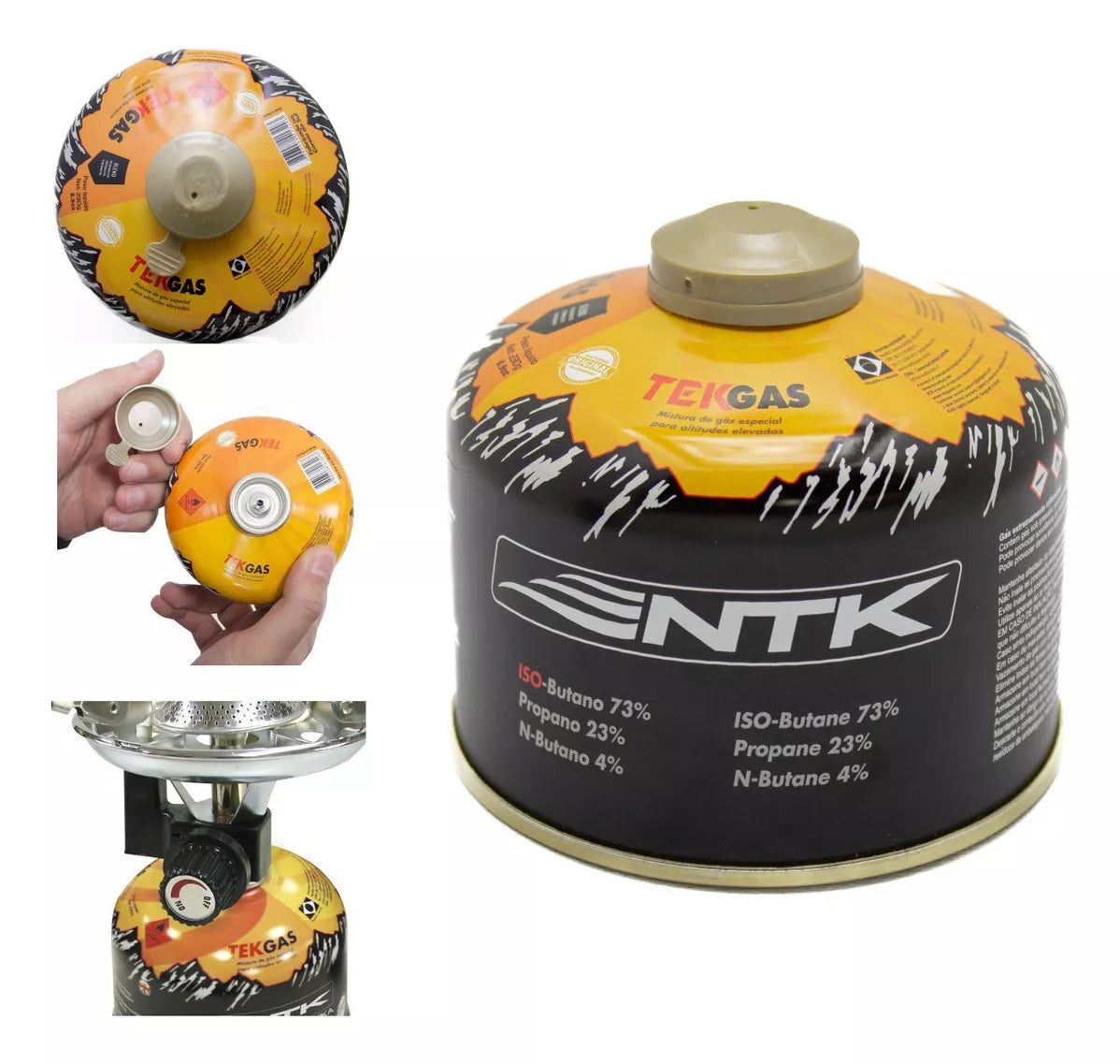 CARTUCHO DE GAS NTK 230gr