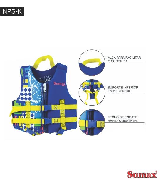 CHALECO SALVAVIDAS SUMAX KIDS