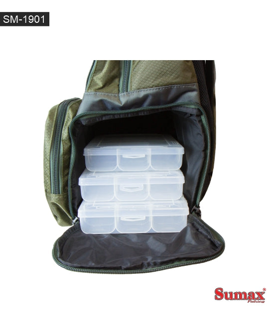MOCHILA DE PESCA SUMAX SM-1901