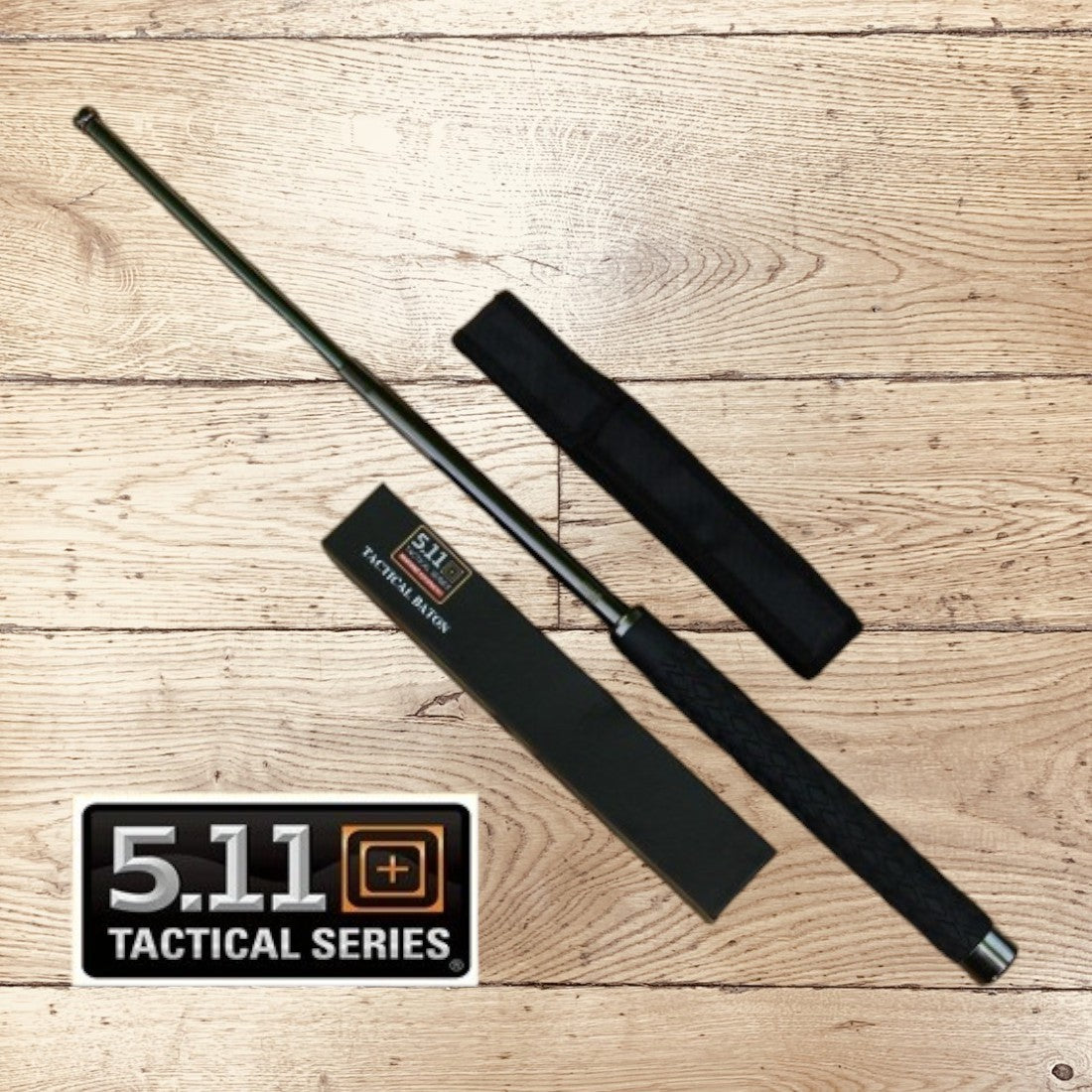 BASTON TACTICO CROMADO 5.11