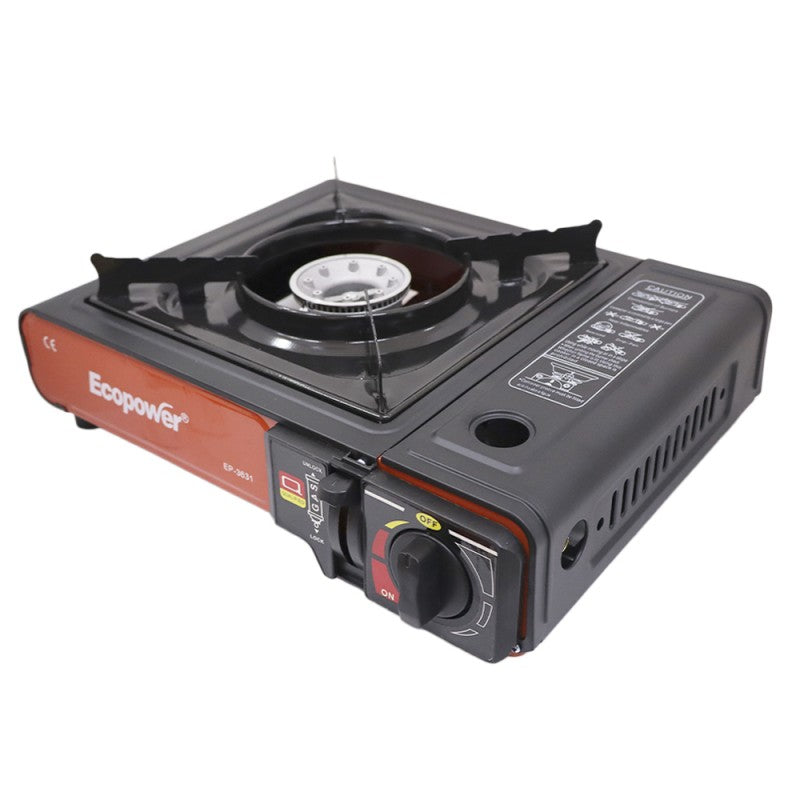 COCINA PORTATIL ECOPOWER C/ ADAPTADOR EP-3631