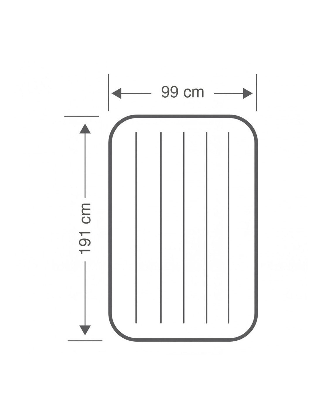 COLCHÓN INFLABLE INTEX 99x1.91x25CM