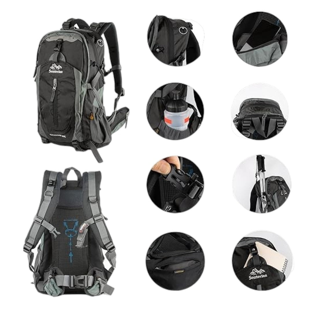 MOCHILA TRECKING 40 LITROS 27X35X50CM