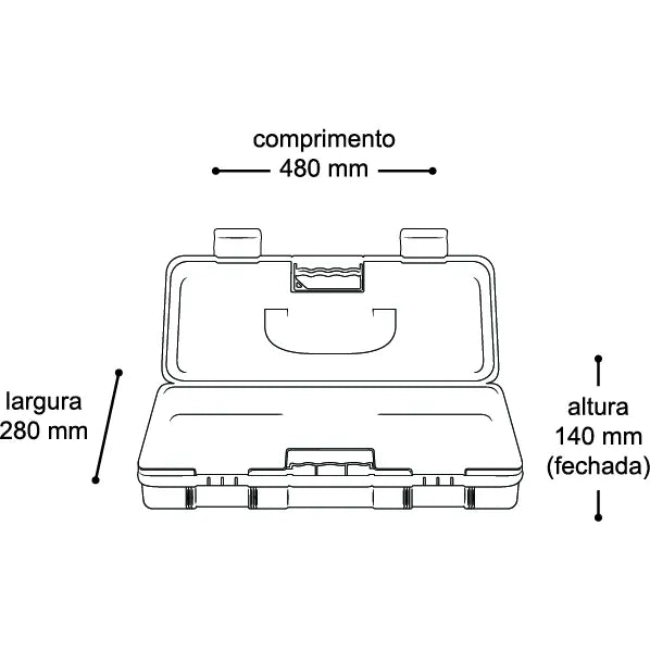 CAJA DE HERRAMIENTAS MASTER BOX 5007