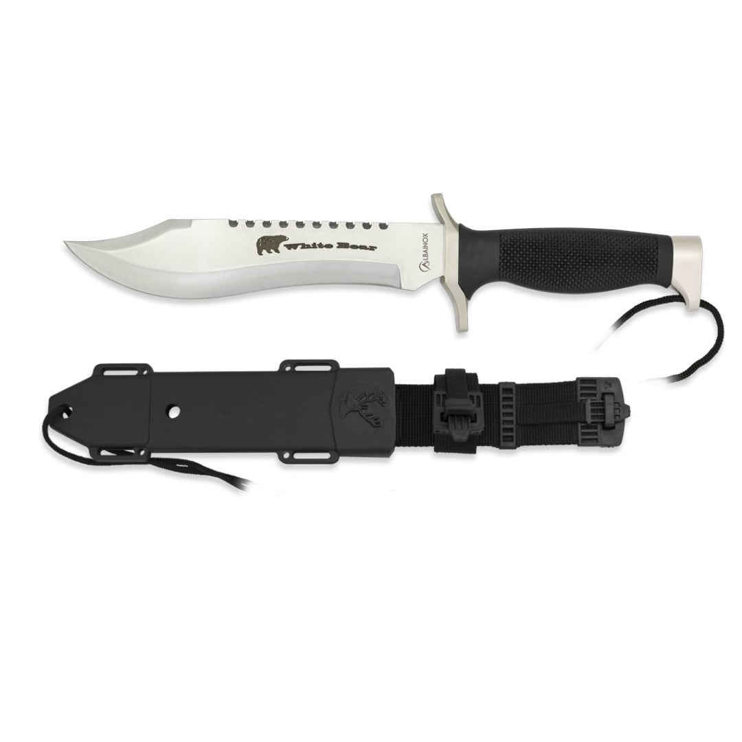 CUCHILLO ALBAINOX WHITE BEAR 18.3CM 32328