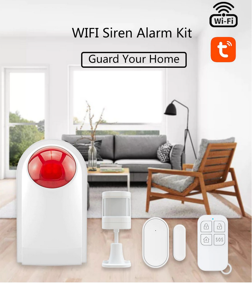 SISTEMA DE ALARMA WIFI KIT G95M