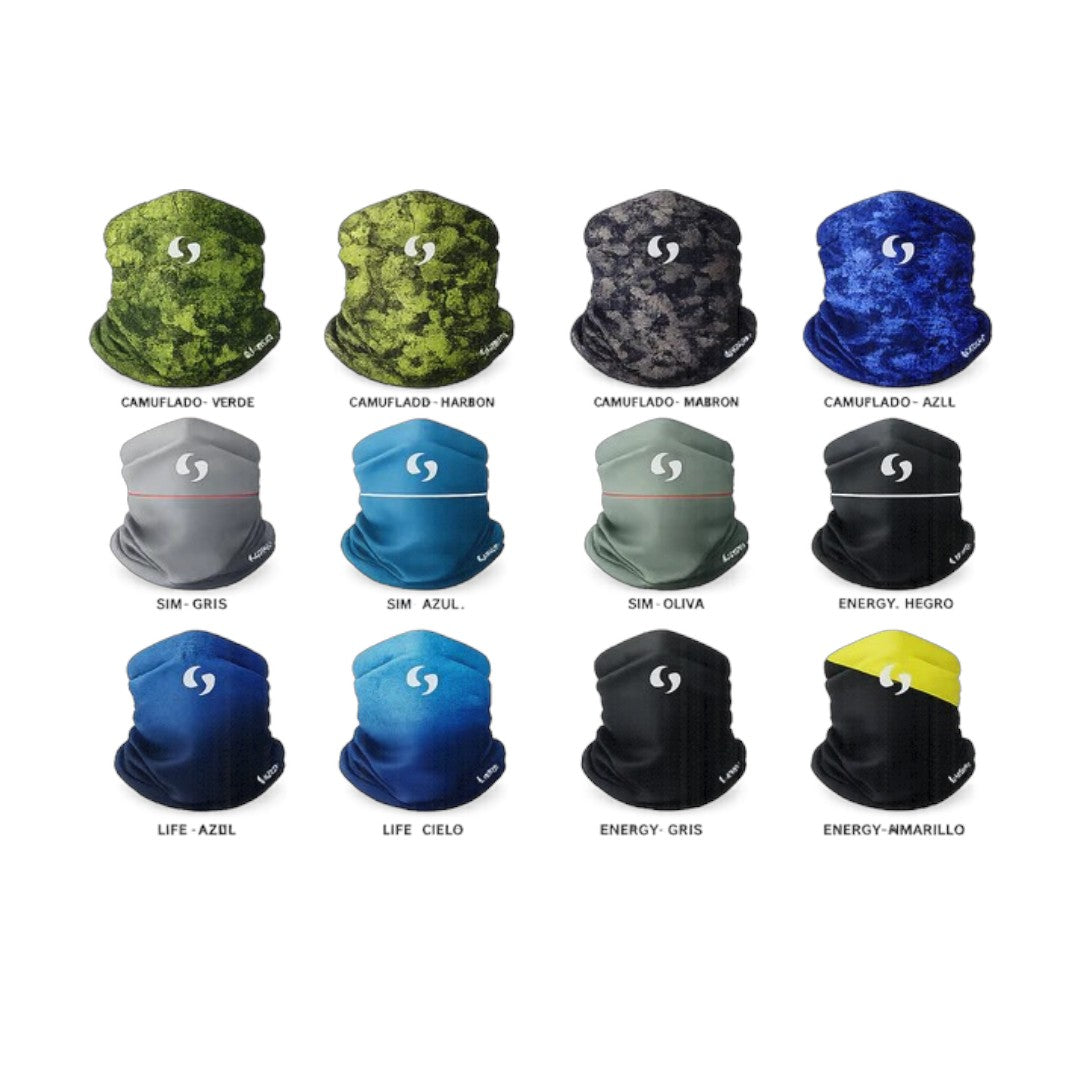 PROTECTOR FACIAL SUNFLEX VARIOS COLORES