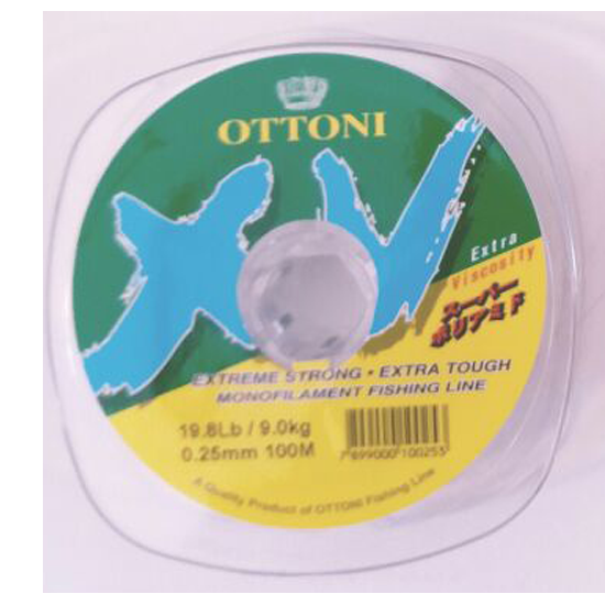 HILO OTTONI XV MONOFILAMENTO 0.25 MM. X 100 MTS.