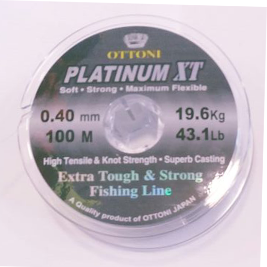 HILO OTTONI PLATINUM XT 0.40 MM. X 100 MTS.