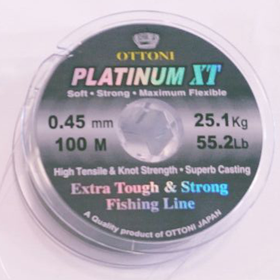 HILO OTTONI PLATINUM XT 0.45 MM. X 100 MTS.