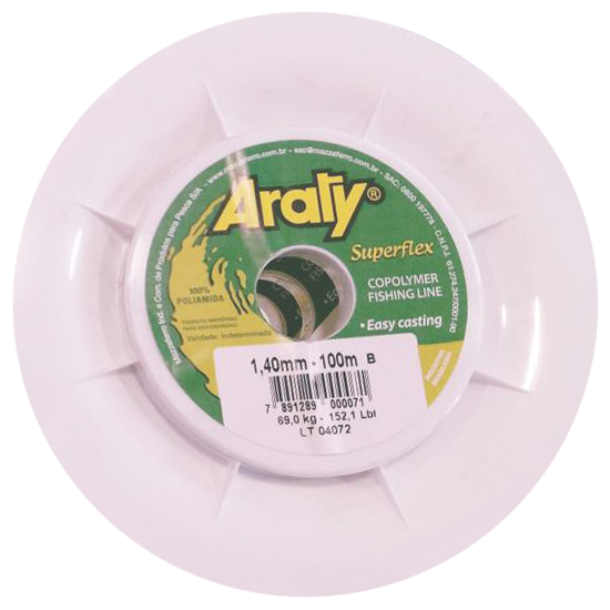 HILO ARATY SUPERFLEX 1.40 MM. X 100 MTS.