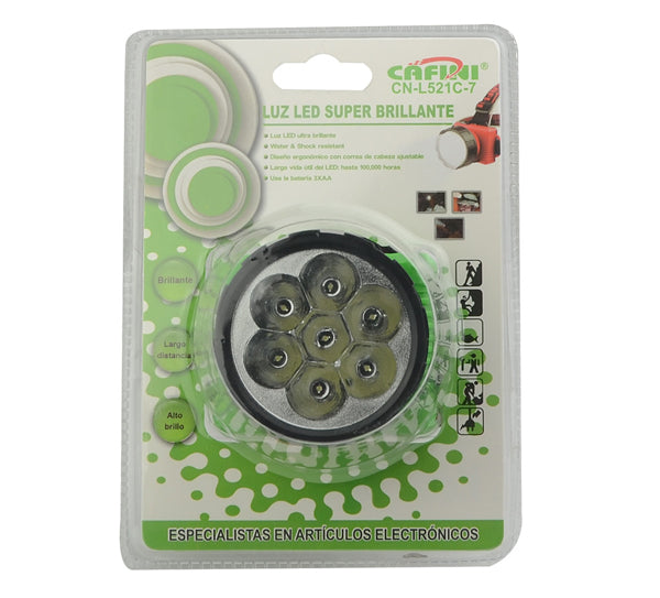 LINTERNA DE CABEZA CAFINI CN-L521C-7 LED