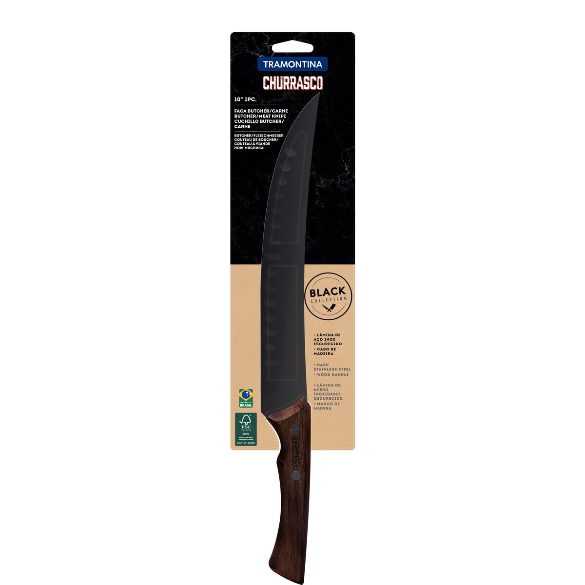 CUCHILLO TRAMONTINA 10 PULG. 22841