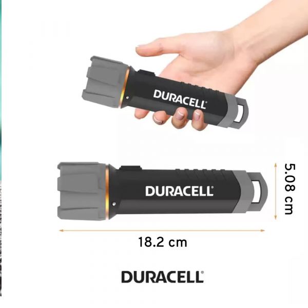 LINTERNA LED DURACELL 7227 - 200 LUMENS