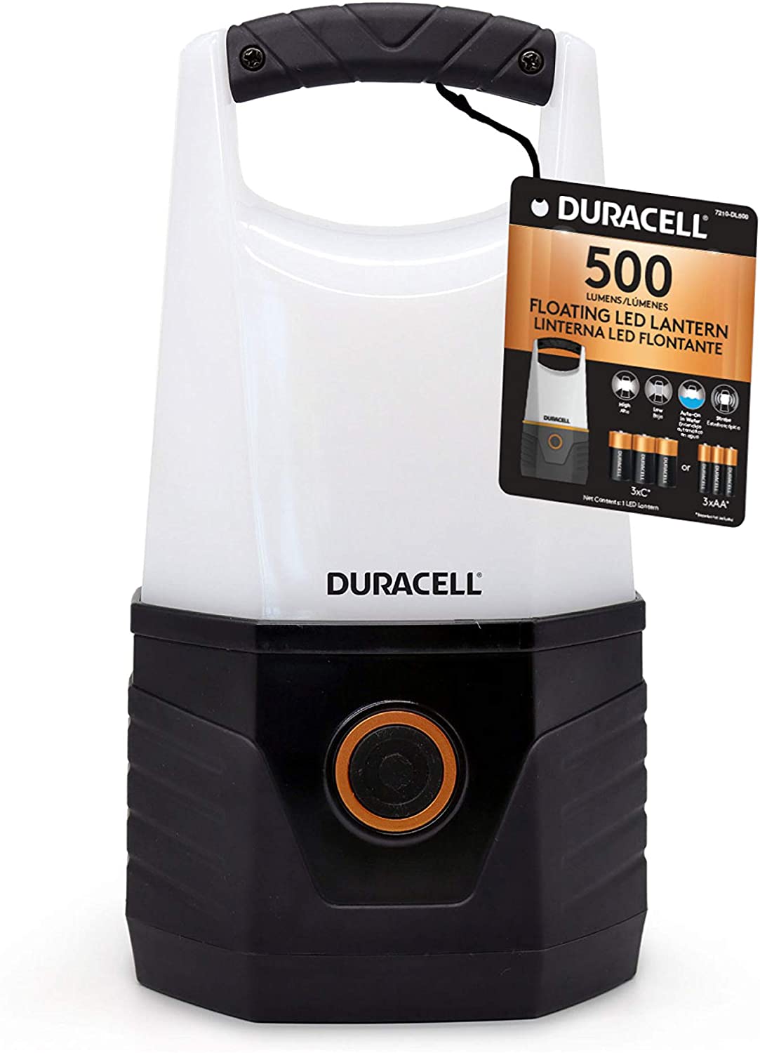 LINTERNA FOLTANTE DURACELL 7210 - 500 LUMENS