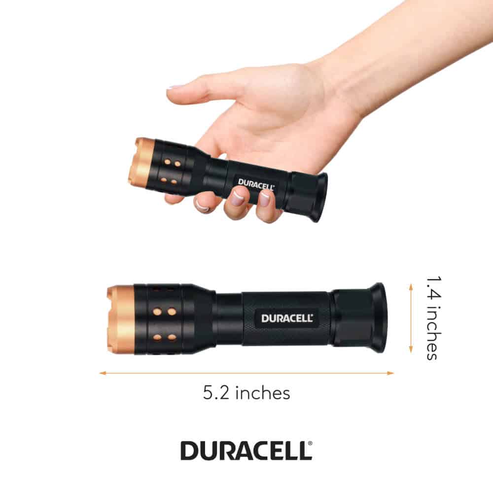 LINTERNA LED DURACELL 7142 - 550 LUMENS