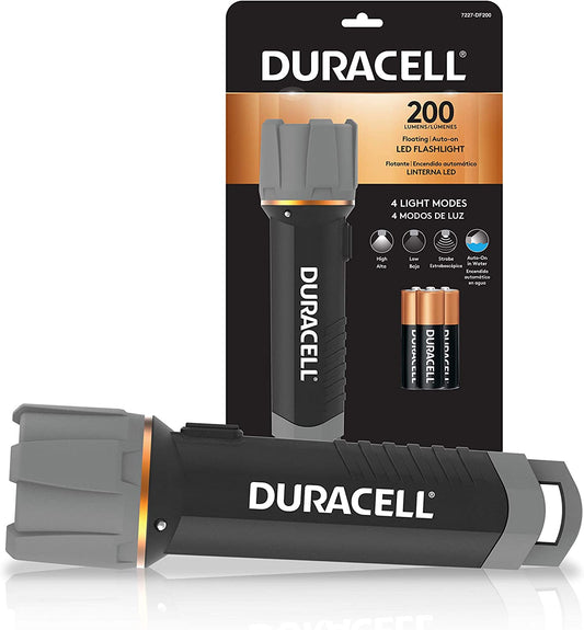 LINTERNA LED DURACELL 7227 - 200 LUMENS