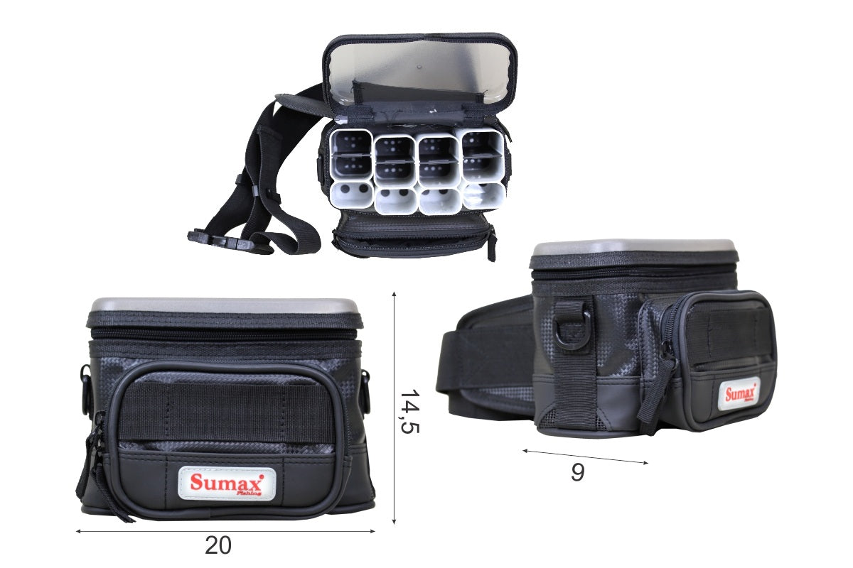 BOLSO RIÑONERA PARA CARNADAS SUMAX LY-002