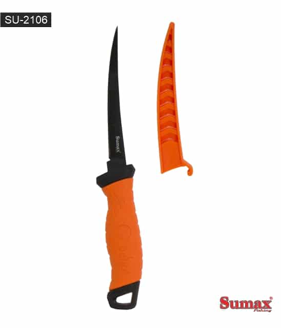 CUCHILLO FILETERO SUMAX SU-2106 NARANJA