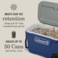 CONSERVADORA COLEMAN CON RUEDA 62QT AZUL