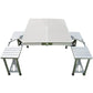 MESA P/CAMPING PLEGABLE DE ALUMINIO