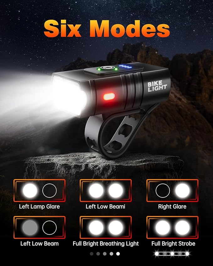 LINTERNA DELANTERA PARA BICICLETA