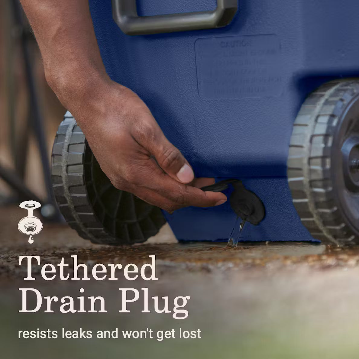 CONSERVADORA COLEMAN CON RUEDA 62QT AZUL