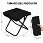 BUTACA DESMONTABLE C/ BOLSO 95KG VARIOS COLORES