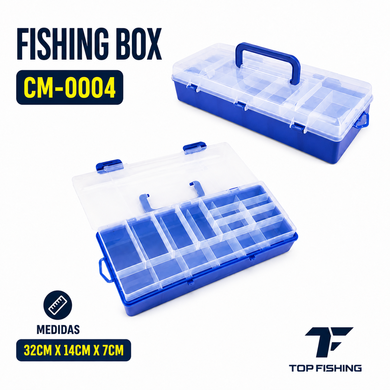 CAJA P/PESCA TOP BOX CM004