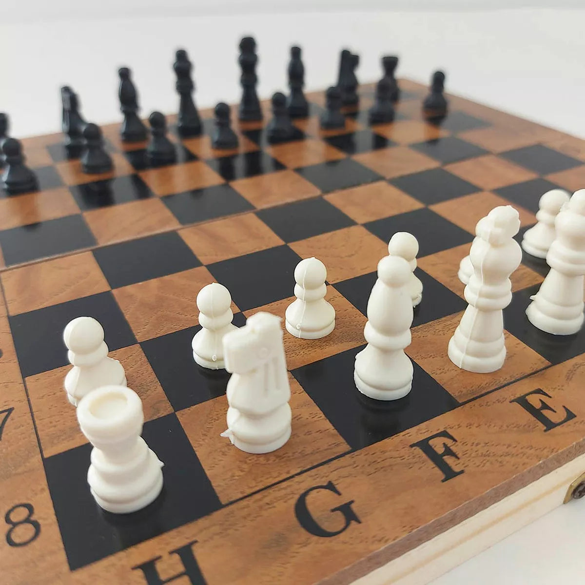 JUEGO DE AJEDREZ 3 EN 1