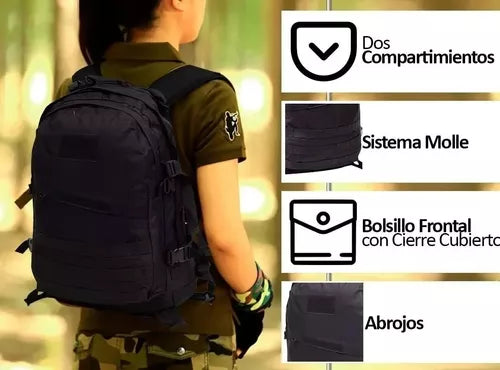 MOCHILA TACTICA DE 30L