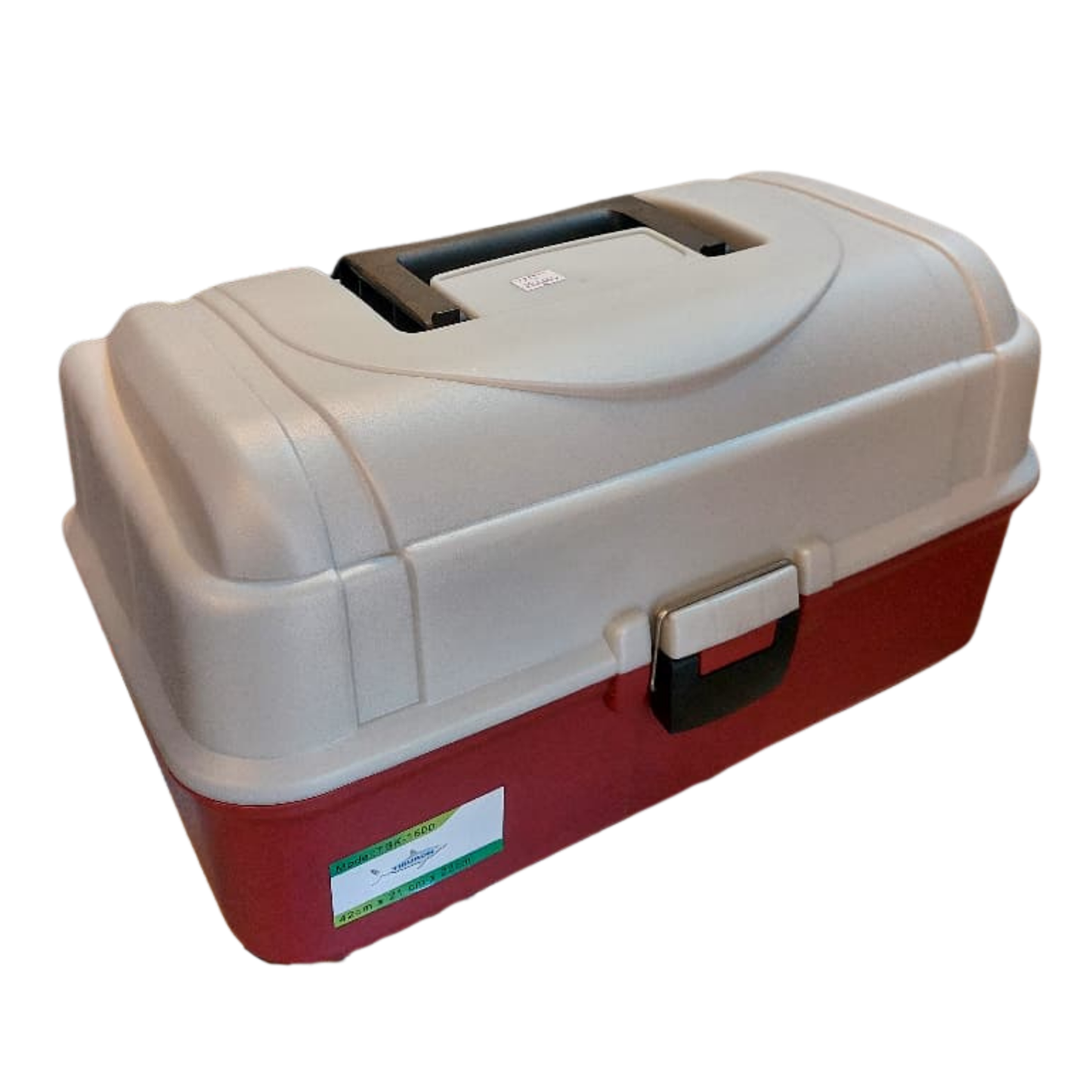 CAJA DE PESCA TIBURON DE 3 BANDEJAS 42cm