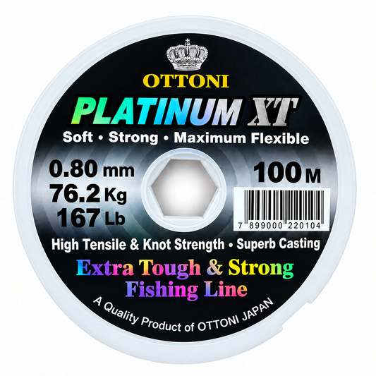 HILO OTTONI PLATINUM XT 0.80 MM. X 100 MTS.