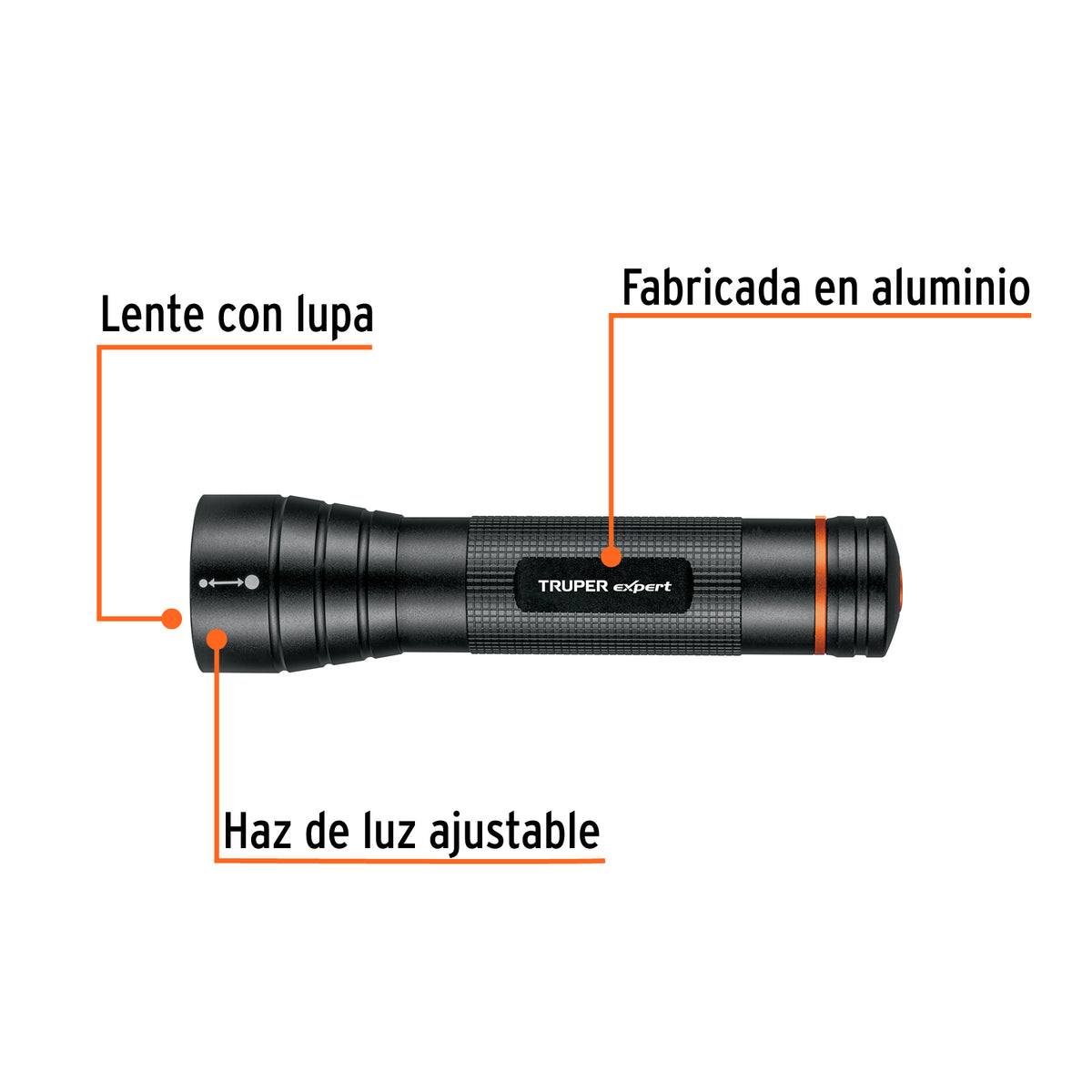 LINTERNA DE ALUMINIO LED 500LM