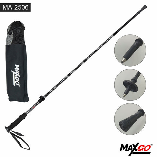 BASTON DE TREKKING PLEGABLE LARGO AJUSTABLE 115-13 MA-2506