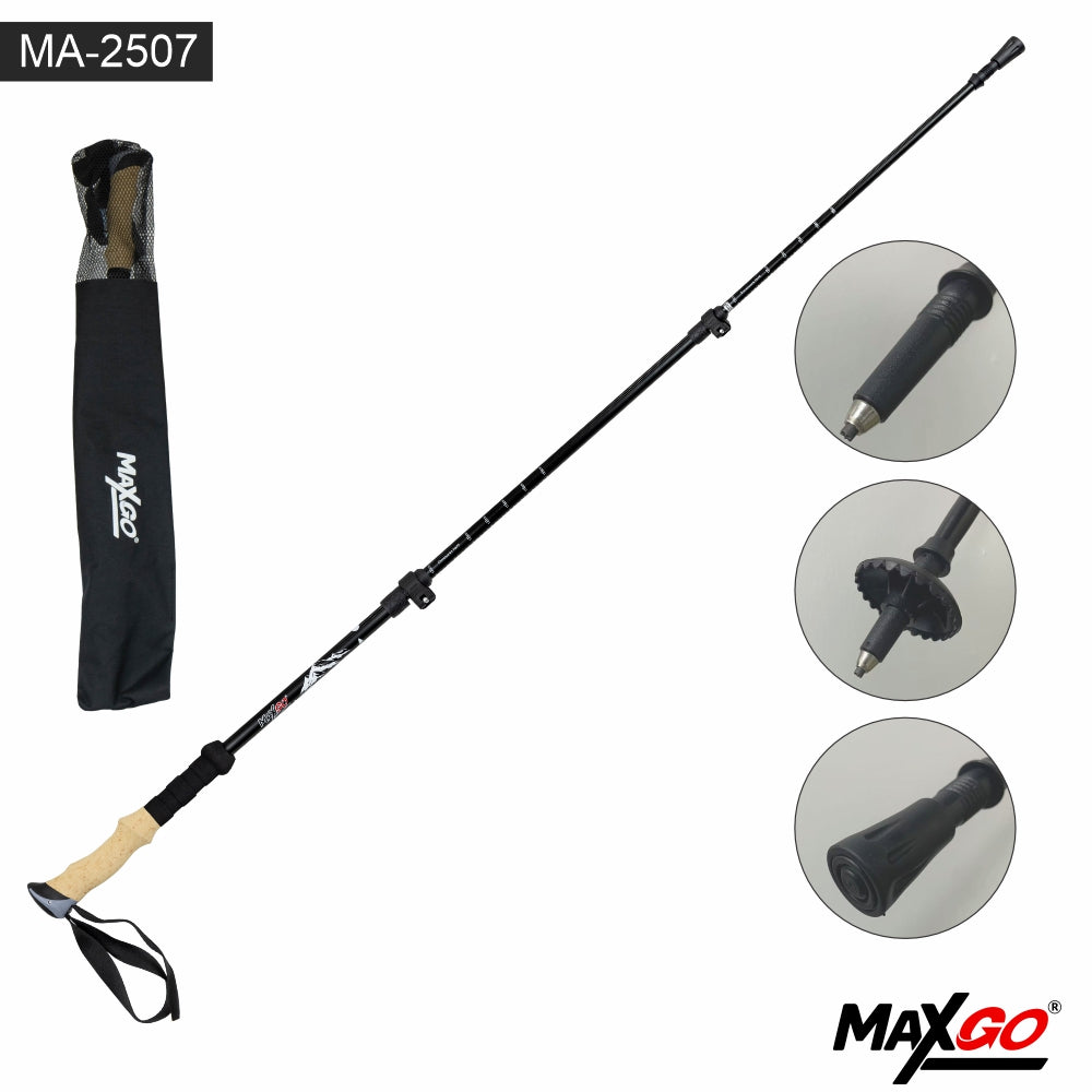 BASTON DE TREKKING TELESCOPICO 63-135CM