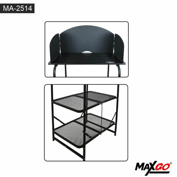 MESA PLEGABLE MAXGO DE ALUMINIO MA-2514