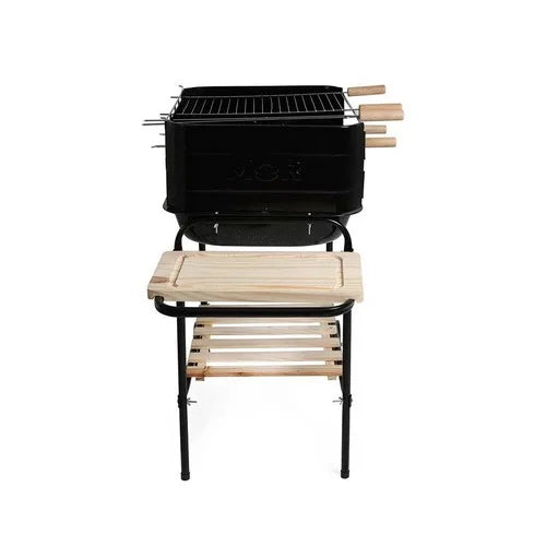 PARRILLA BONANZA MOR 99 x 44 x 85 cm CON RUEDA