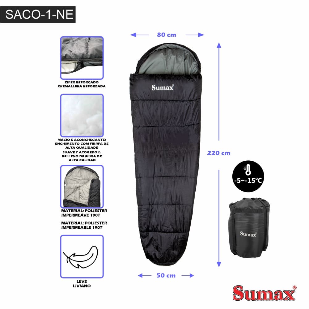 BOLSA DE DORMIR SUMAX SACO-1