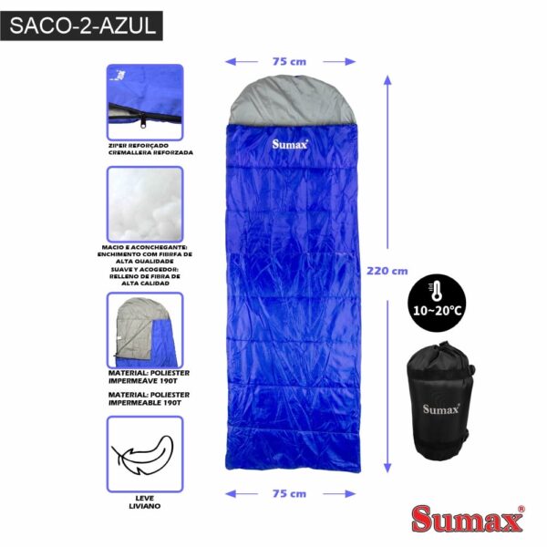 BOLSA DE DORMIR SUMAX SACO-2