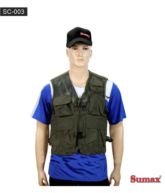 CHALECO DE PESCA SUMAX